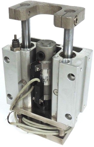 Used SMC MGGMB20-30-H7A1-XC18 GUIDED CYLINDER SLIDE BEARING MGG SERIES