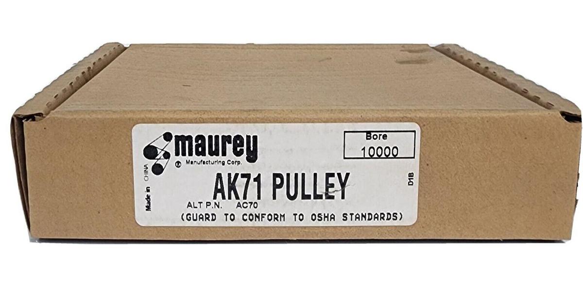 Used NIB MAUREY AK71 PULLEY ALT P.N. AC70