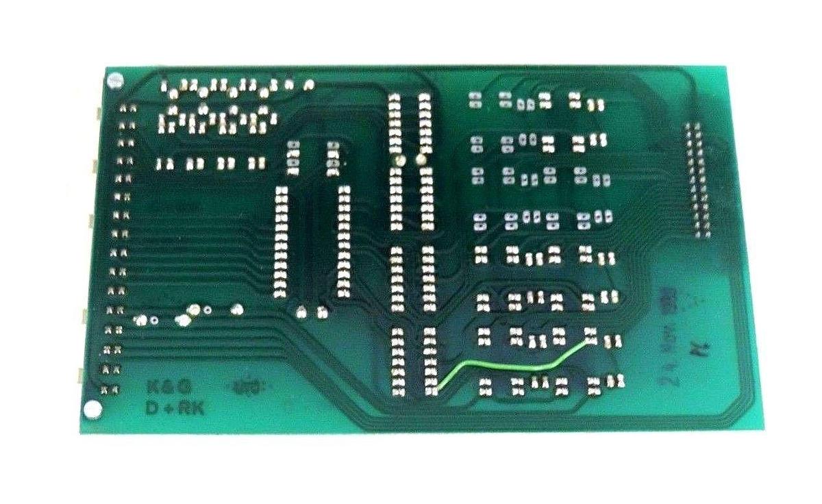 Used K & G DISA D+RK RAMP CARD 510-3571,9138 Y 1077, DRK