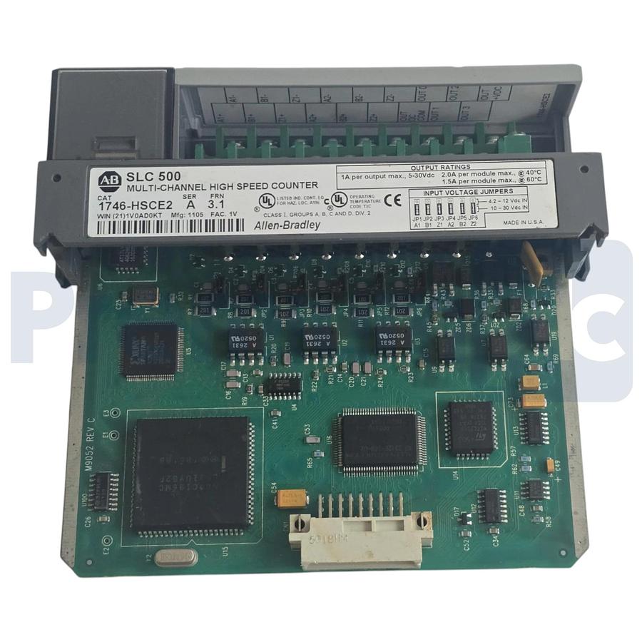 Used Allen Bradley 1746-HSCE2 /A SLC 500 Multi-Channel High Speed Counter Module USPI