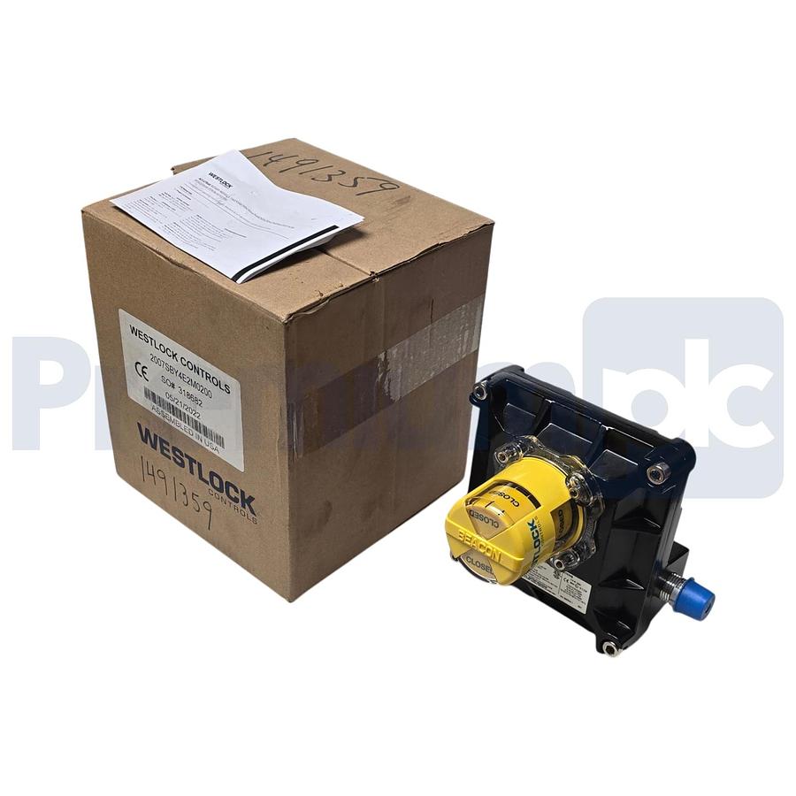 Used Westlock AccuTrak 2007 | 2007SBY4E2M0200 Valve Position Monitor Switch Box NEW