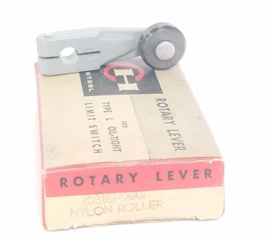 Used NIB CUTLER-HAMMER 10316H200A NYLON ROLLER ROTARY LEVER