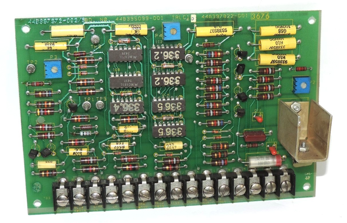 Used FANUC 44A397822-G01 BOARD TRLC1, 44B397372-002/3 BD. NO. 44B395099-001