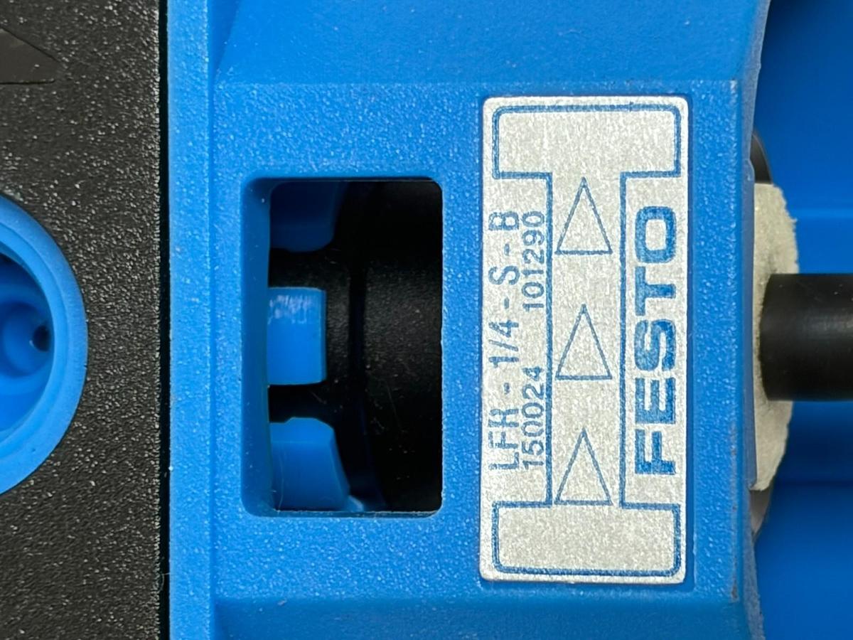Used Festo LFR-1/4-S-B Filter Regulator 1/4" NPT 150024 Base Unit Only Unused