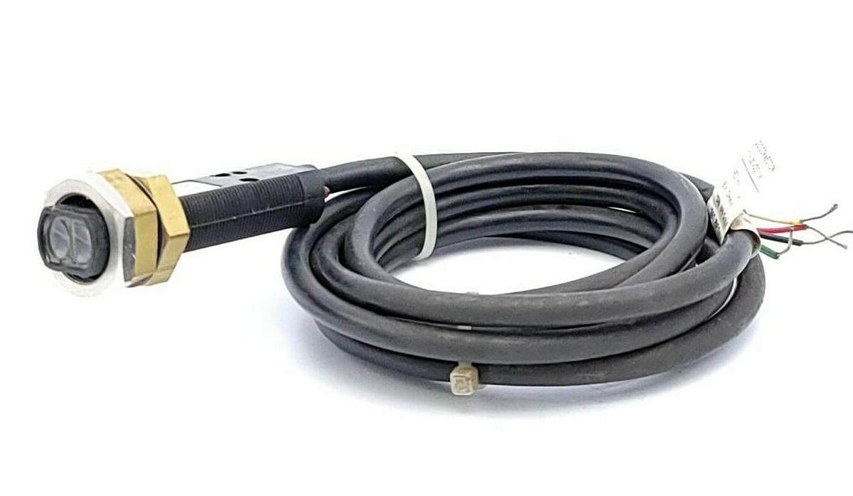 Used EATON CUTLER-HAMMER 13108A6517 PROXIMITY SWITCH 10-39 V DC 6 INCH RANGE SER. A2