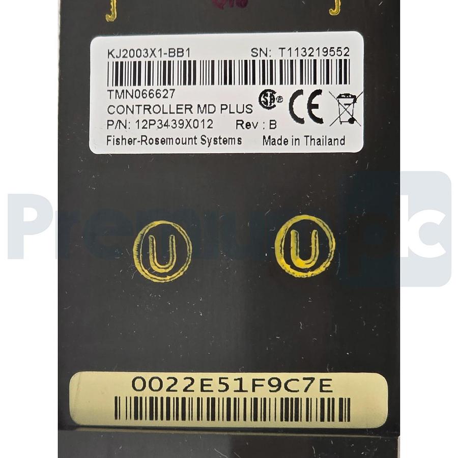 Emerson DeltaV KJ2003X1-BB1 VE3006 MD+ Plus Controller Module 12P3439X012 NSMP