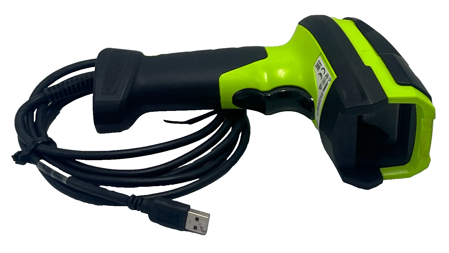 Used ZEBRA DS3608 Ultra-Rugged Industrial 1D/2D Barcode Scanner Kit USB CBA-U46-S07ZA