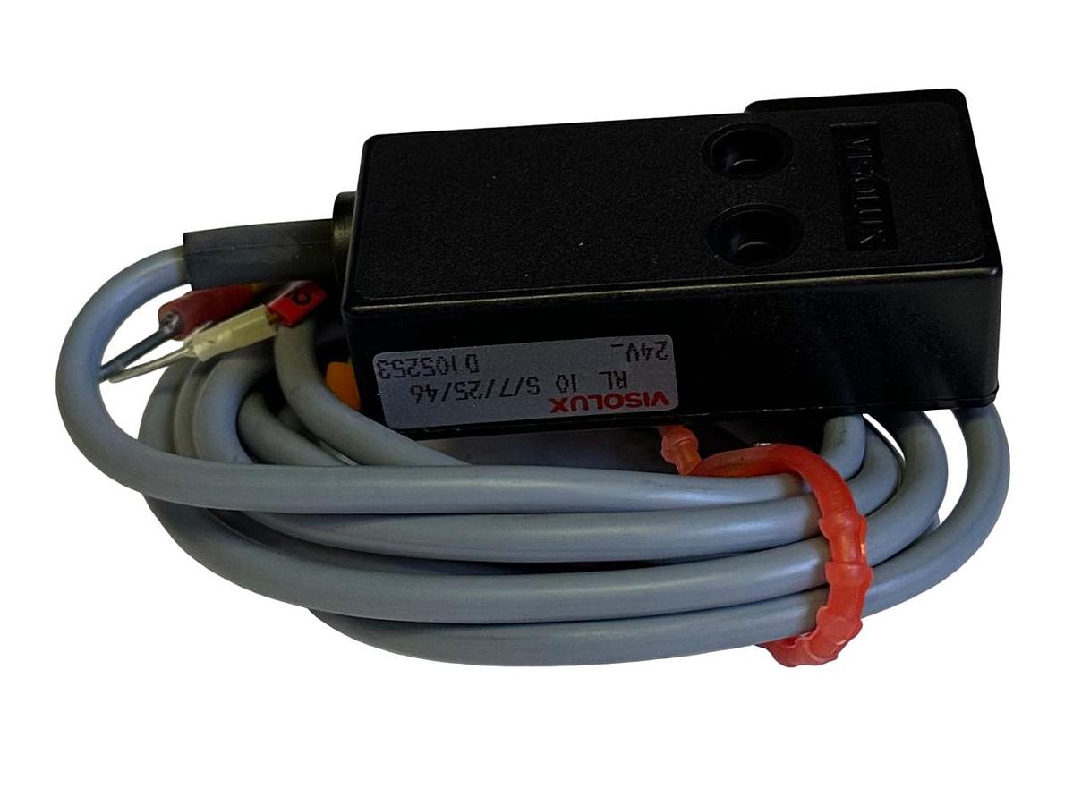 Used NEW VISOLUX RL 10 S/7/25/46 / RL10S72546 PHOTOCELL SENSOR 24V