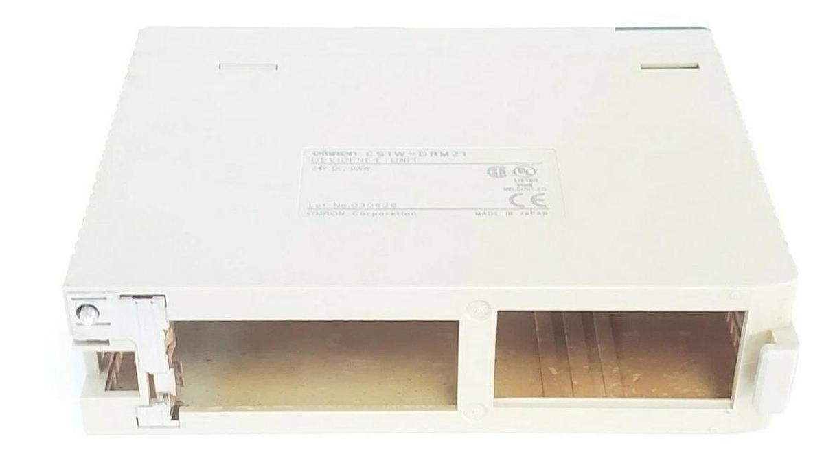 Used OMRON CS1W-DRM21 DEVICENET UNIT HOUSING CS1WDRM21 (HOUSING ONLY)