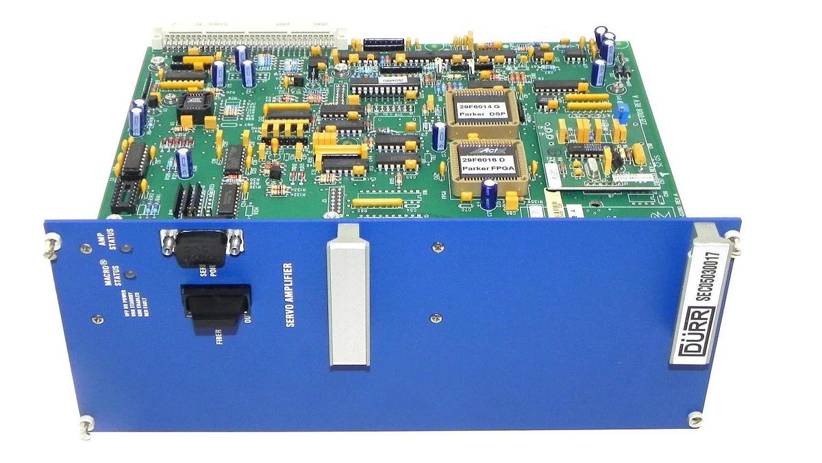 Used DURR SEC05030017 SERVO AMPLIFIER MODULE