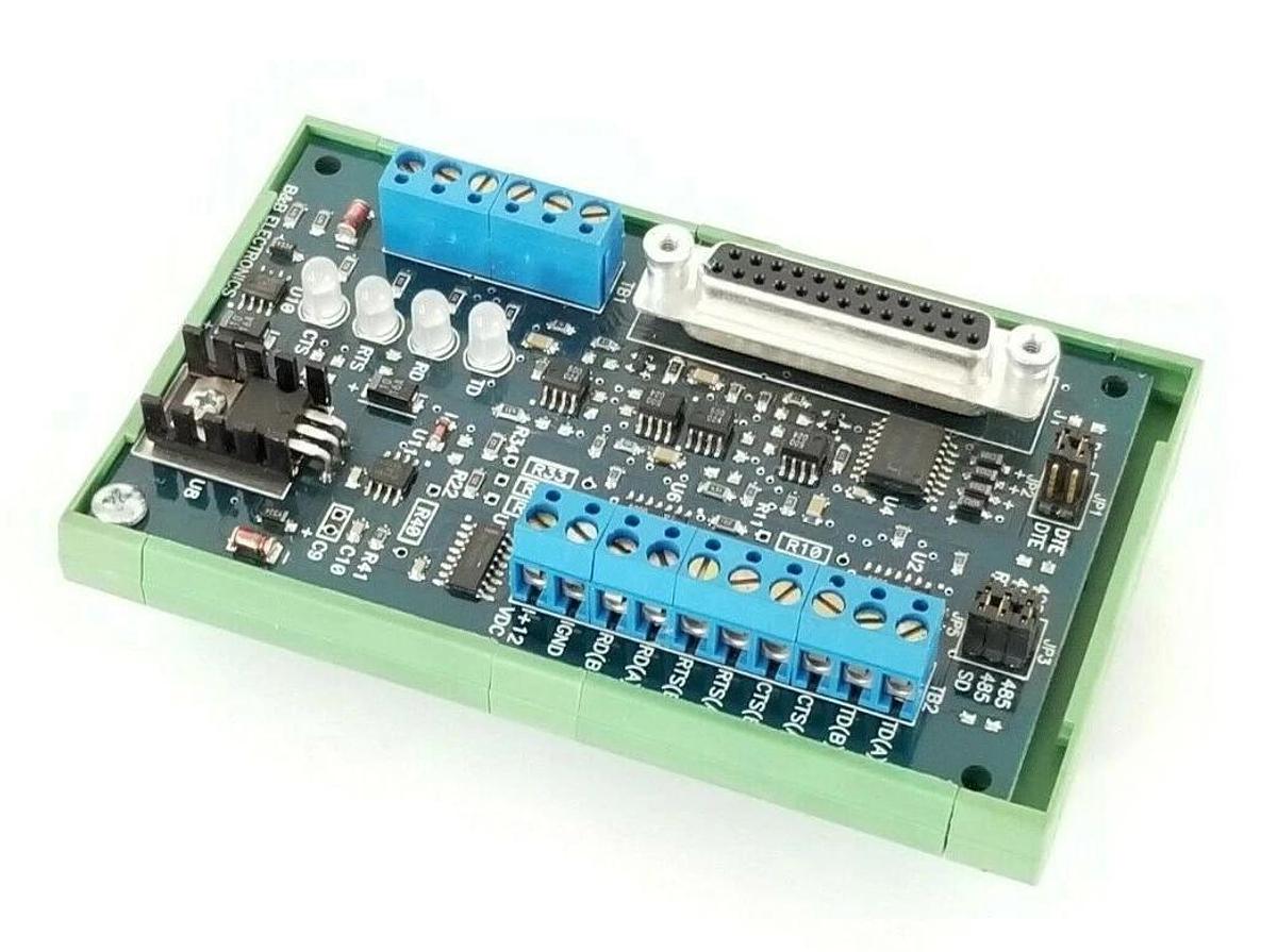 Used B & B ELECTRONICS MODEL: 4220PINB CONTROL BOARD 3702R1 W/ UMK-SE 11,25-1 HOLDER