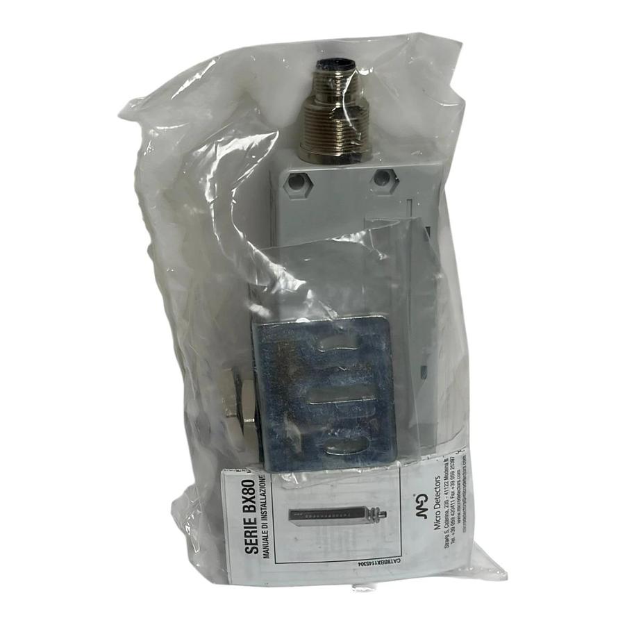 Used Micro Detectors BX80A/1P-0H9K High Resolution Area Sensor Receiver New Sealed
