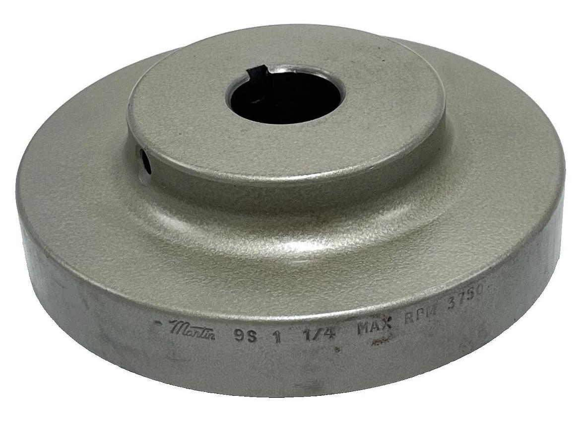 Martin 9S 1-1/4 Quadra-Flex Coupling Flange 1.25" Bore  6-23/64" OD  High Speed