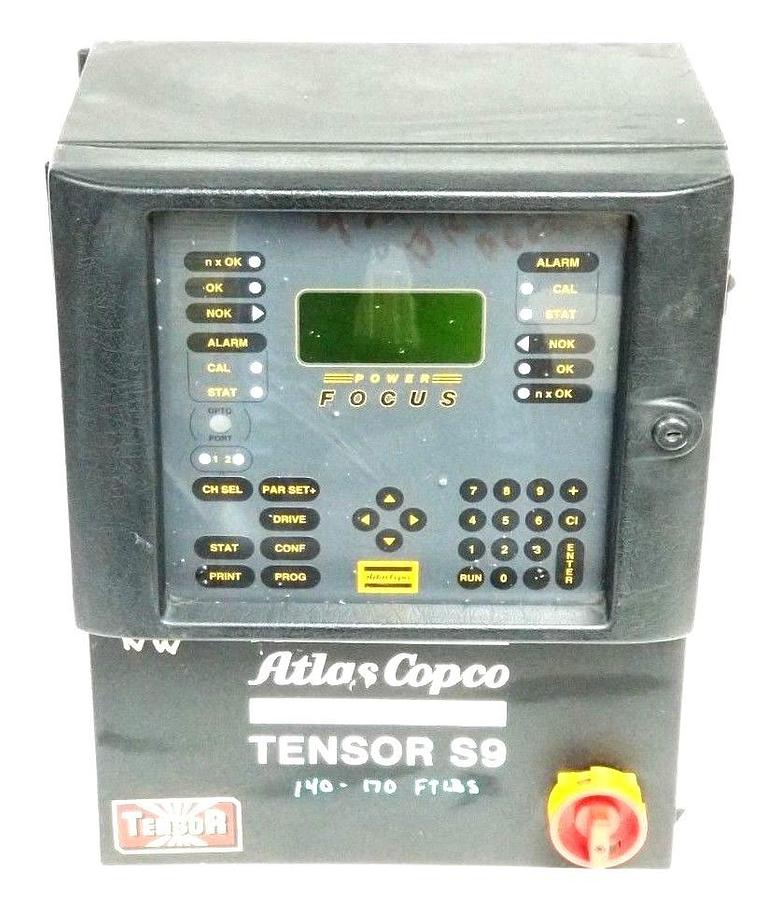 Used ATLAS COPCO POWER FOCUS TENSOR S9 CONTROLLER (HOUSING ONLY)