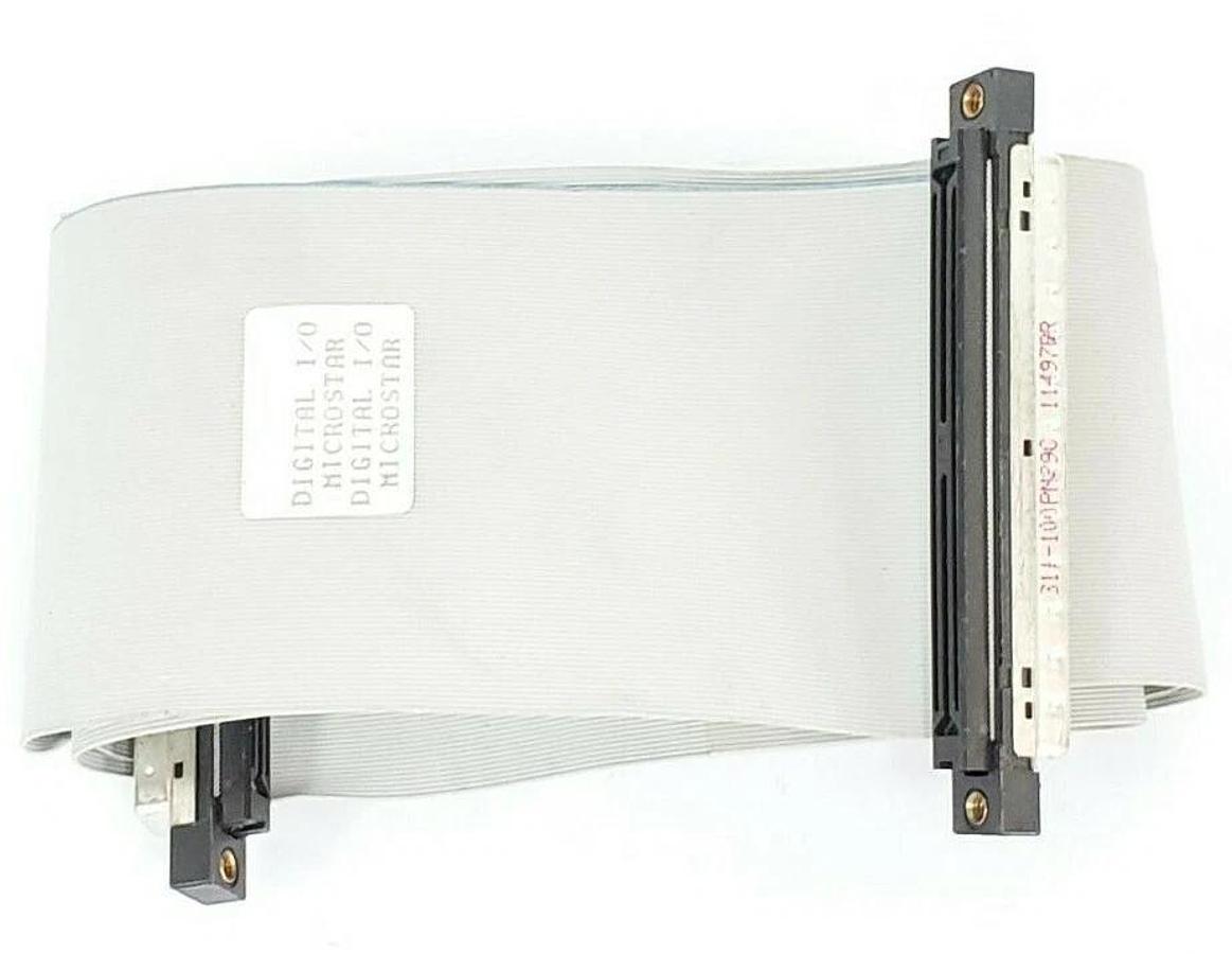 Used MICROSTAR MSCBL056-01-L36 DIGITAL I/O RIBBON CABLE MSCBL05601L36