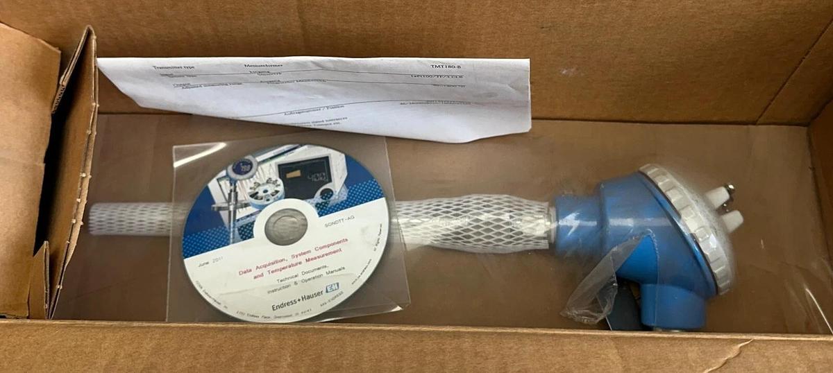 ENDRESS+HAUSER TH13-3A23A1ABA1AK / TH13 TEMPERATURE SENSOR TU53 TMT180-B NSMP