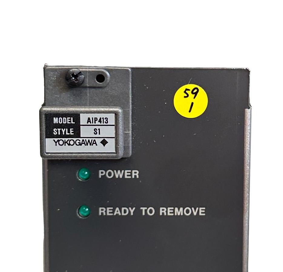 Used NEW YOKOGAWA AIP413 / AIP413-S1 / ASS9991AS-00 CONTROL MODULE STYLE S1 NSNP