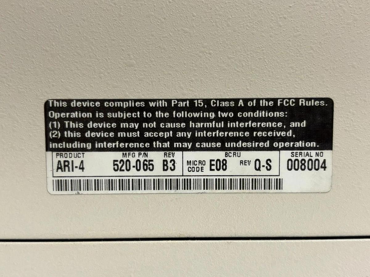 Used Cybex Commander ARI-4 8-Port KVM Matrix Switch Box 520-065