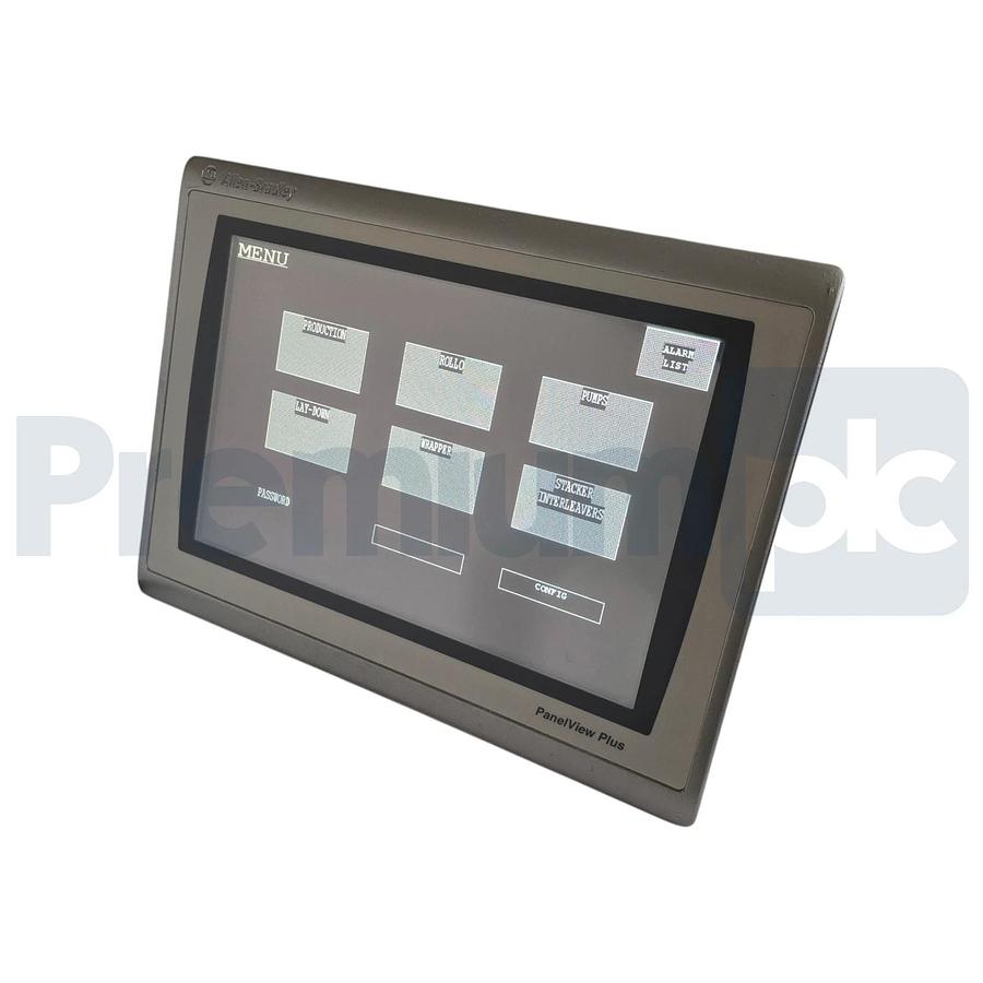 Used ALLEN BRADLEY 2711P-T12W22D9P /A PanelView PLUS 7 GRAPHIC TERMINAL 12" XLNT 885630844695