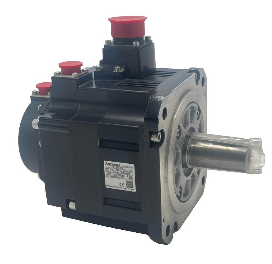 Used MITSUBISHI HF-SP52K AC Servo Motor 0.5kW 500W 2000 RPM w/ Brake MELSERVO J3 Ser.