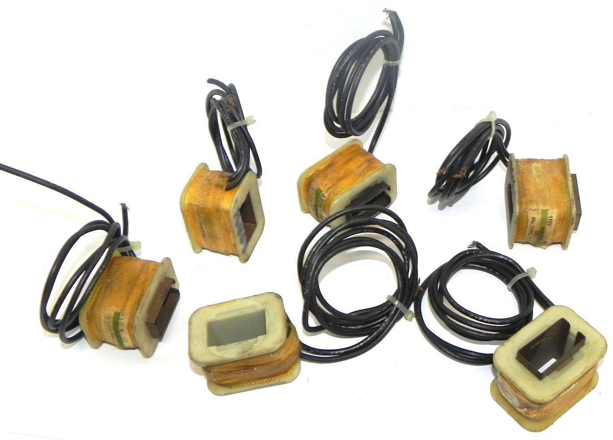 Used LOT OF 6 NAMCO T109C 11W COILS 115V, 60CY
