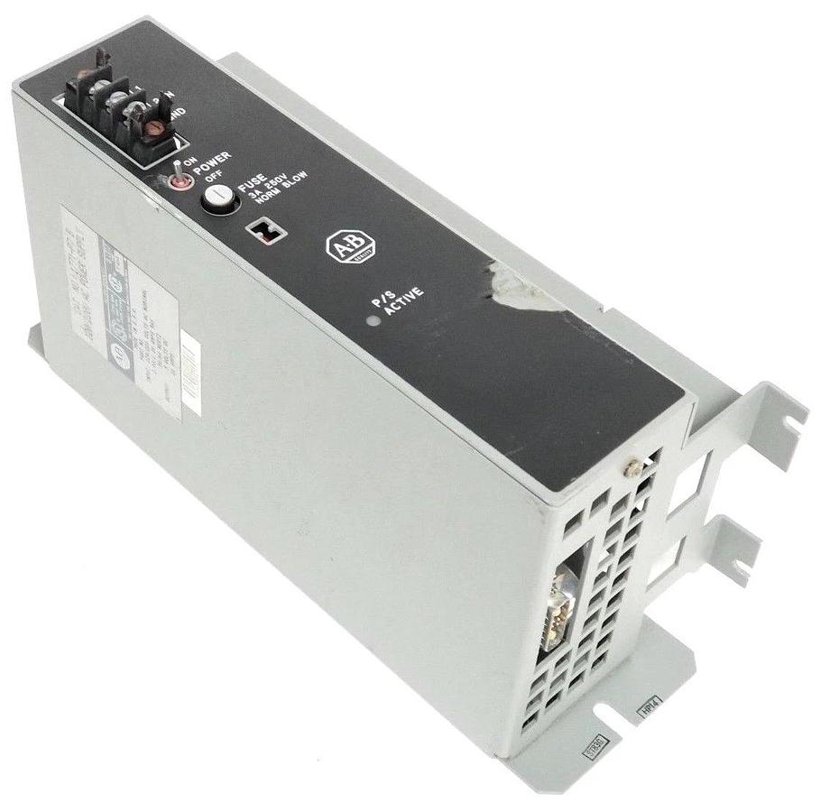Used ALLEN BRADLEY 1771-P7 POWER SUPPLY SER. B 120-220VAC 5VDC 16A 1771P7