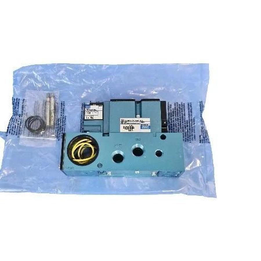 NEW MAC 82A-AA-BKA-TM-DAAP-1DA / 82A-AA-000-TM-DAAP-1DA SOLENOID VALVE AND BASE