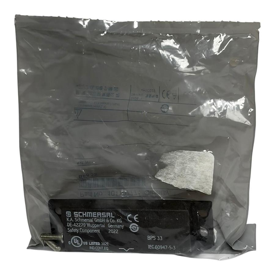 Schmersal BPS 33 Magnetic Safety Sensor Actuator 101107771 New Sealed