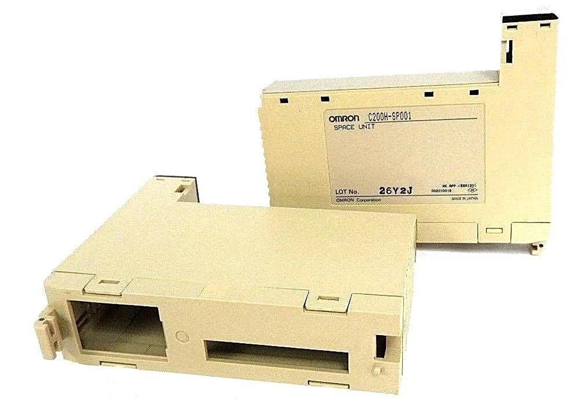 Used LOT OF 2 OMRON C200H-SP001 SPACE UNITS C200HSP001