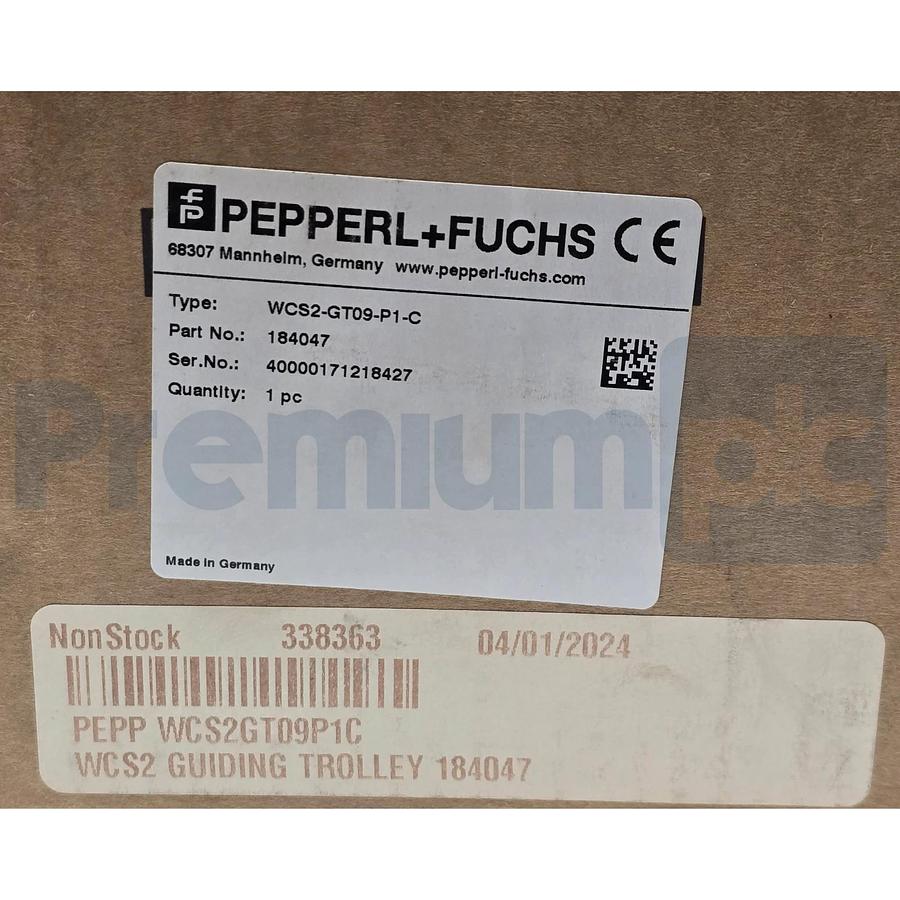 Pepperl+Fuchs WCS2-GT09-P1-C | 184047 WCS2 Guiding Trolley Powder-Coated NSMP