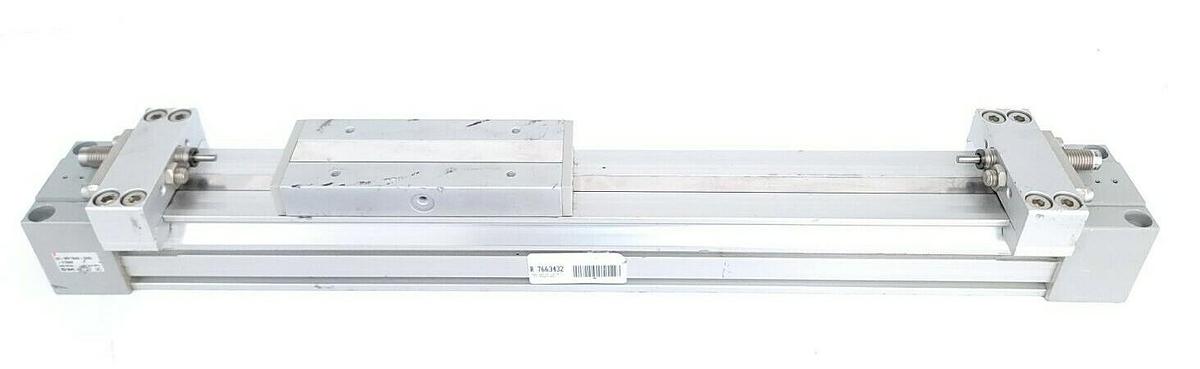 Used SMC 20-MY1B40-300L-Y7NW PNEUMATIC RODLESS CYLINDER 40MM BORE 300MM STROKE