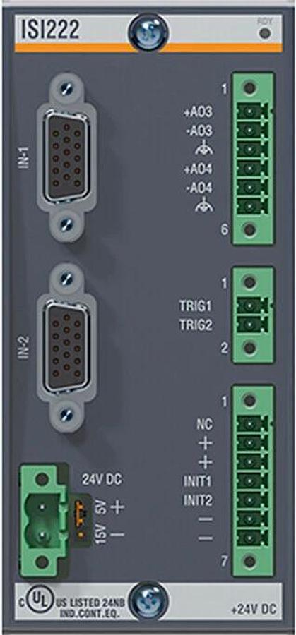 NEW BACHMANN ISI222 POSITIONING MODULE 00013737-00 24VDC MFG. DATE 2019