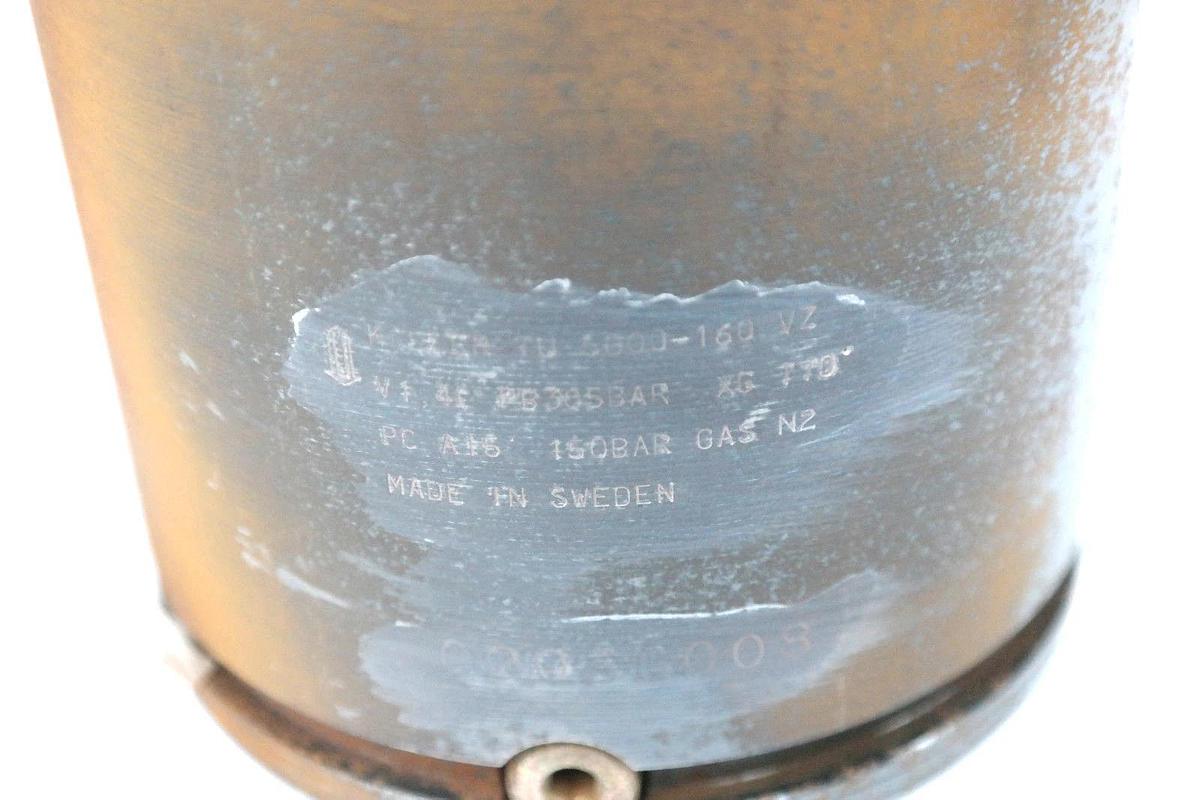 Used KALLER M-1500 GAS SPRING, METRIC, TU-5000-160, 150 BAR