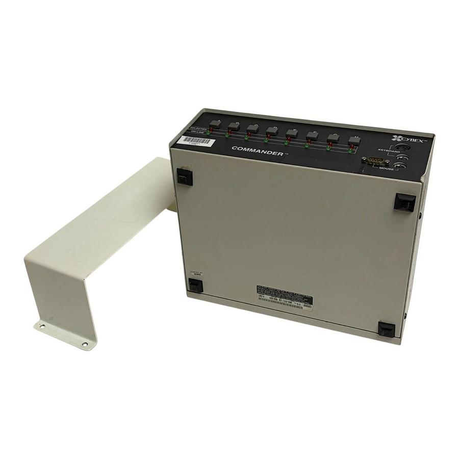 Used Cybex Commander ARI-4 8-Port KVM Switch 520-065 with Mounting Bracket