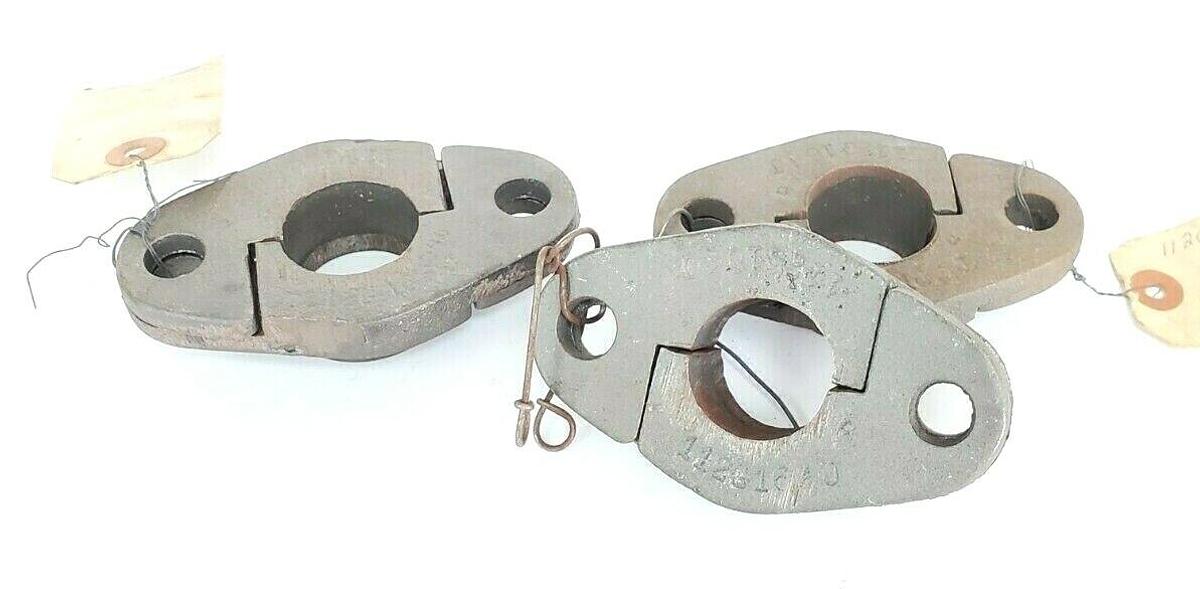 Used LOT OF 3 INGERSOLL-RAND 112G16AJ PUMP GLANDS 112G16AJX1-543F (2 HALVES EACH)