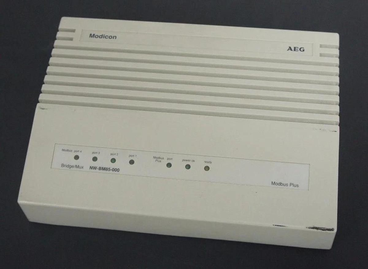 Used MODICON NW-BM85-000 BRIDGE/MUX MODBUS PLUS PROM: AS-S960-005