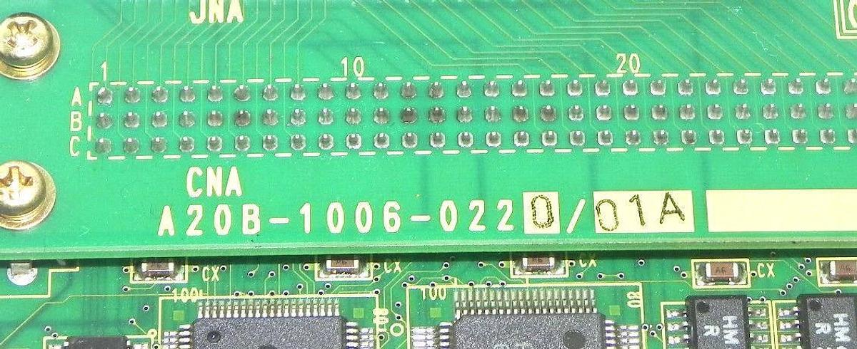 Used FANUC A16B-1212-0871/15C POWER SUPPLY BOARD W/ A20B-8001-0121/03A PROCESSOR