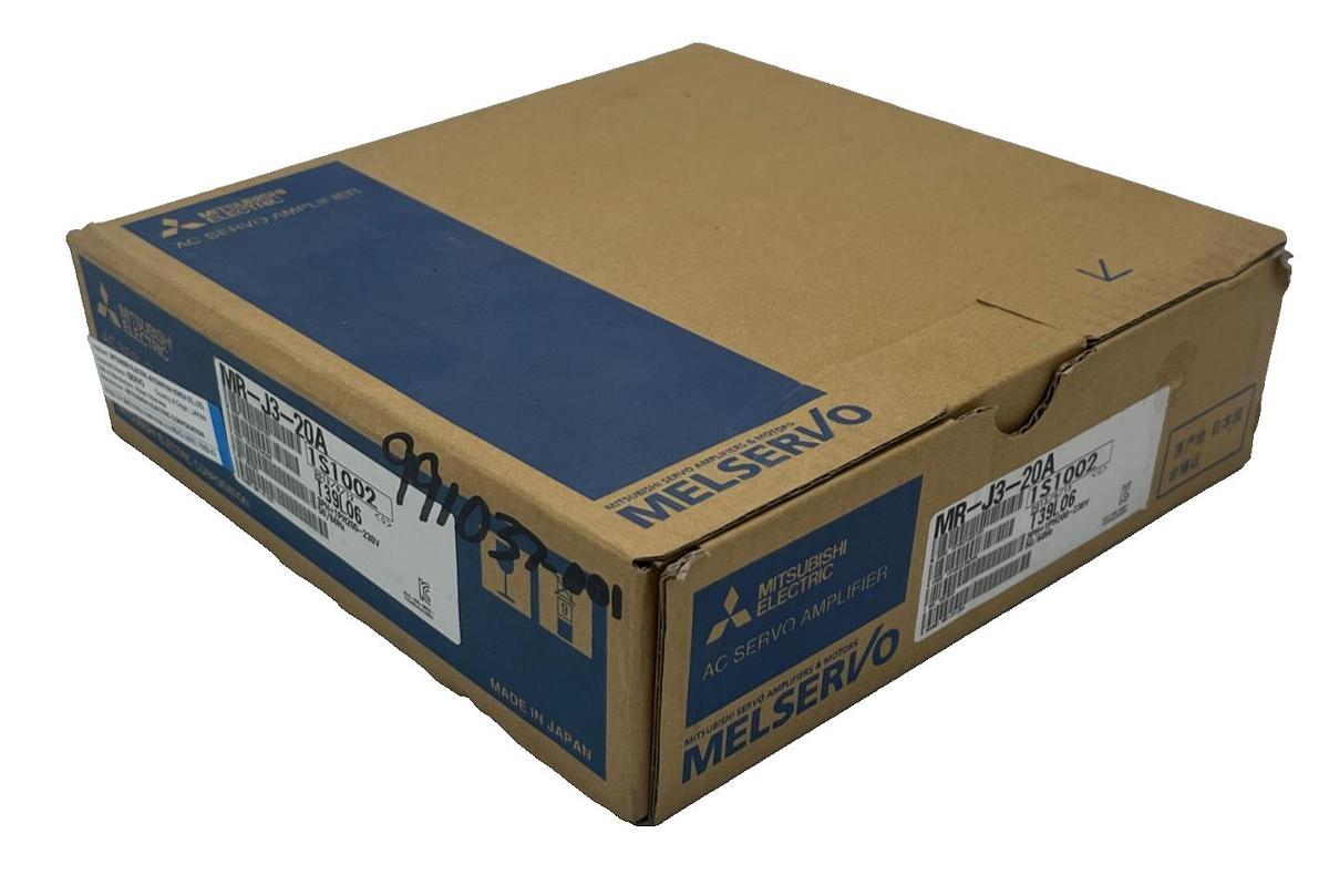 Used Mitsubishi MR-J3-20A AC Servo Amplifier Drive 200W J3 Series MELSERVO-J3, NSMP