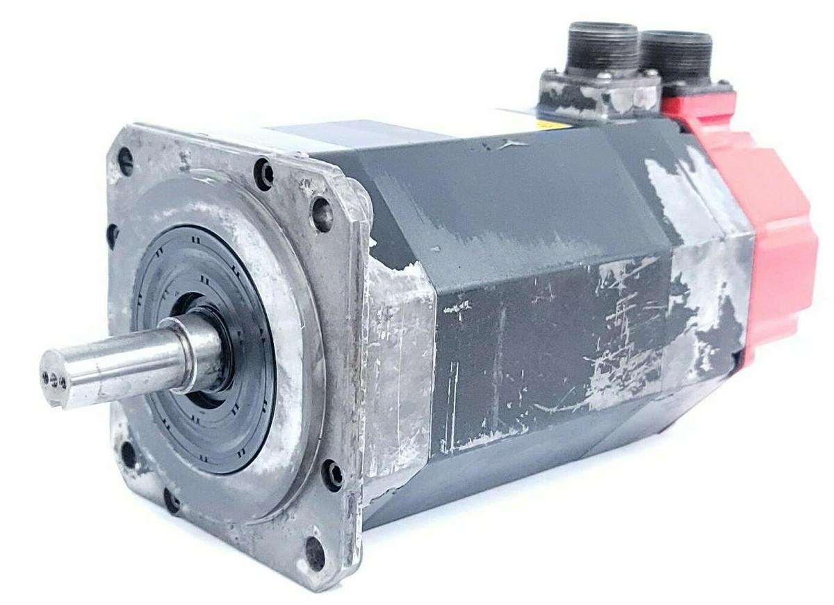 Used FANUC A06B-012B-B575#0008 AC SERVO MOTOR 3 PHASE 3000 RPM 7.5 AMP 114 VAC