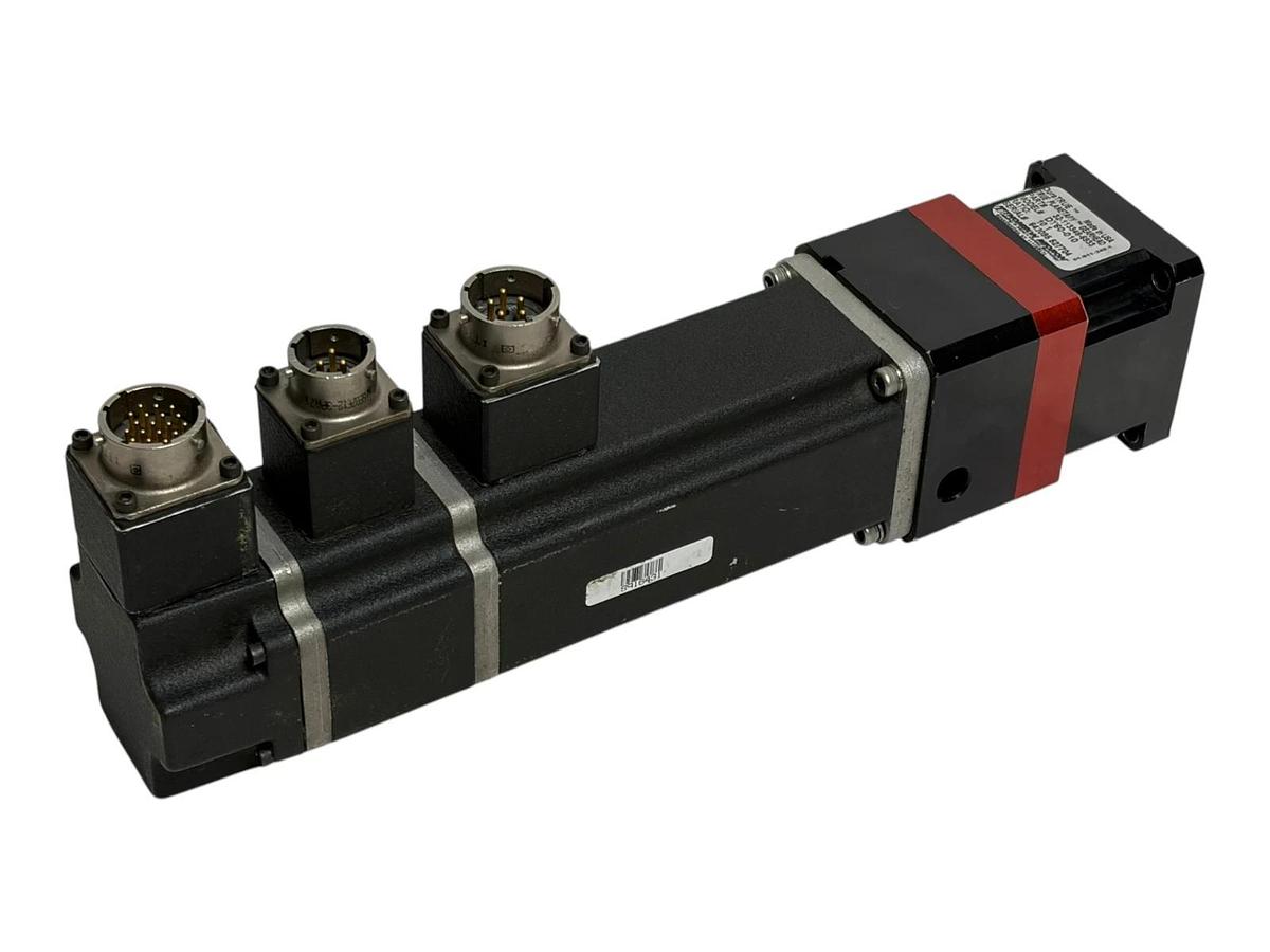 Used Giddings & Lewis NSM2304 B24 Servo Motor with Micron DT60-010 Gearbox 10:1