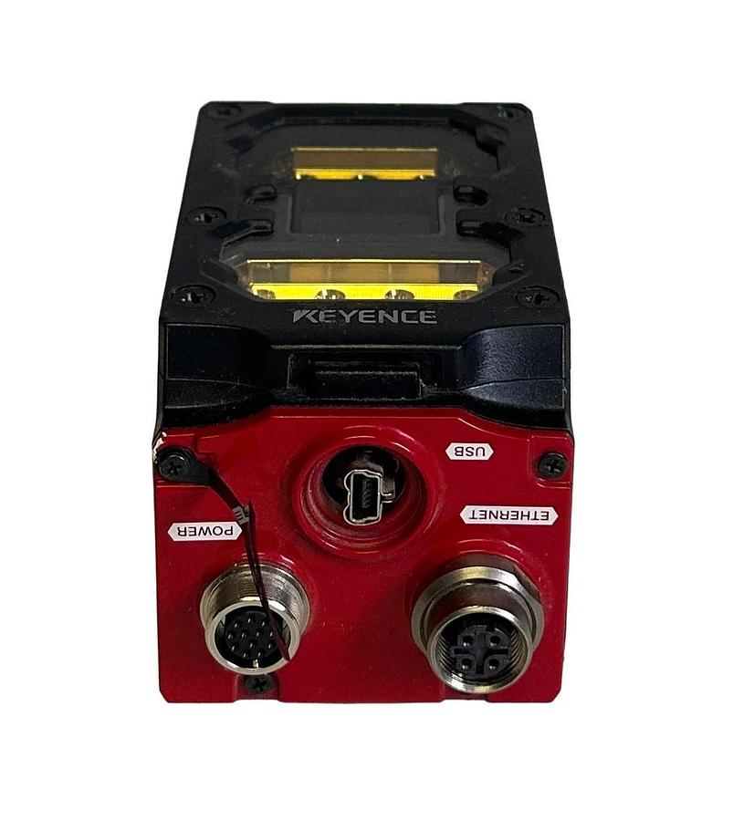 Used KEYENCE SR-2000W / SR2000W 1D-2D CODE READER ULTRA-WIDE 24Vdc CMOS RED LED