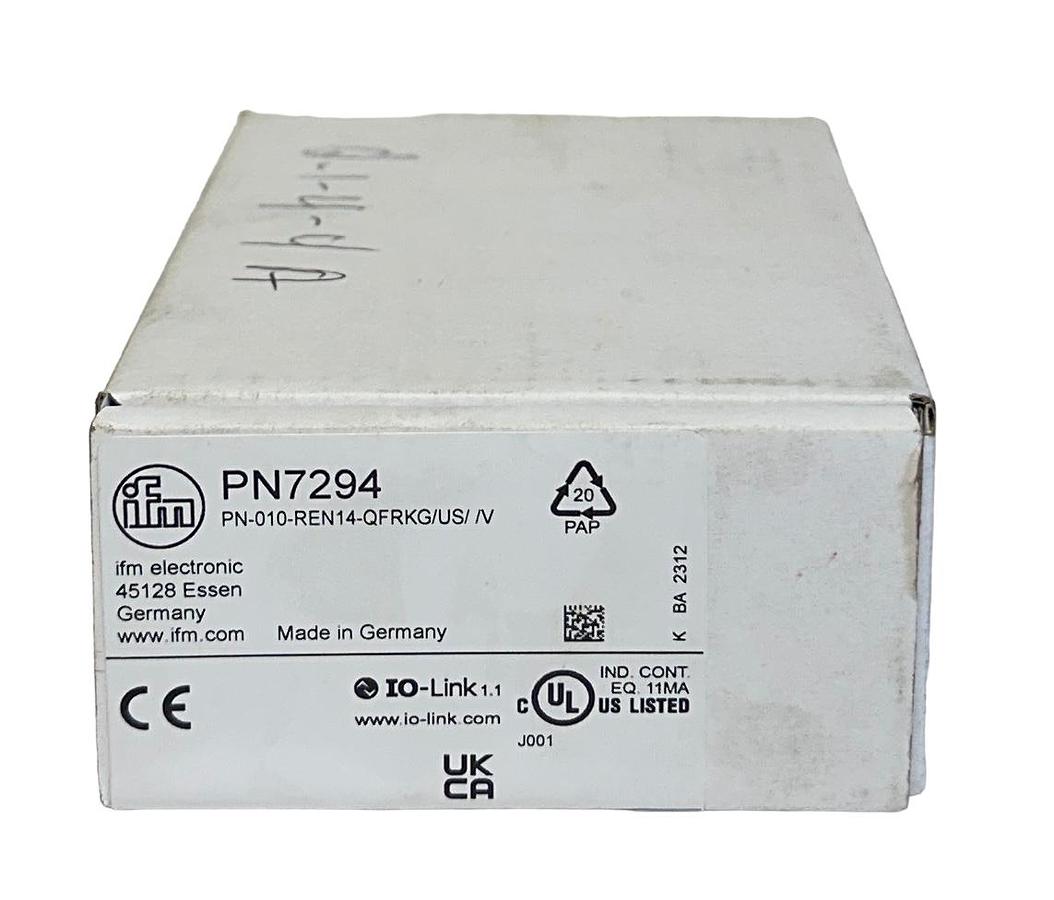 Used IFM PN-010-REN14-QFRKG/US/ /V / PN7294 IO-Link PRESSURE SENSOR 18-30VDC NSMP