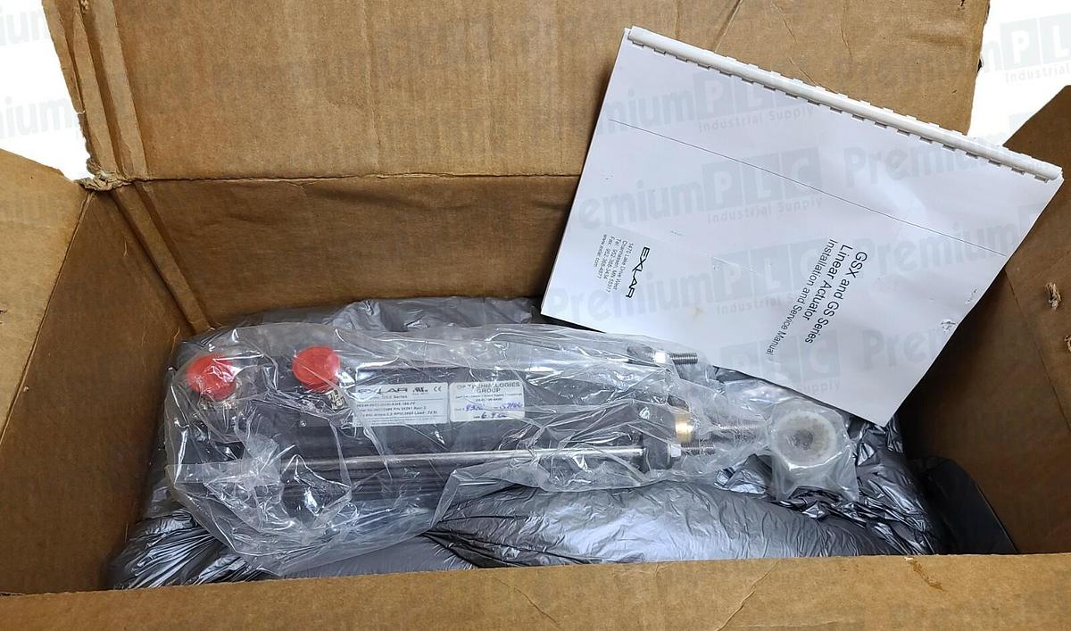 Used NEW EXLAR GSX40-0602-MEM-KM5-168-PF GSX SERIES LINEAR ACTUATOR P/N 25291 REV. C