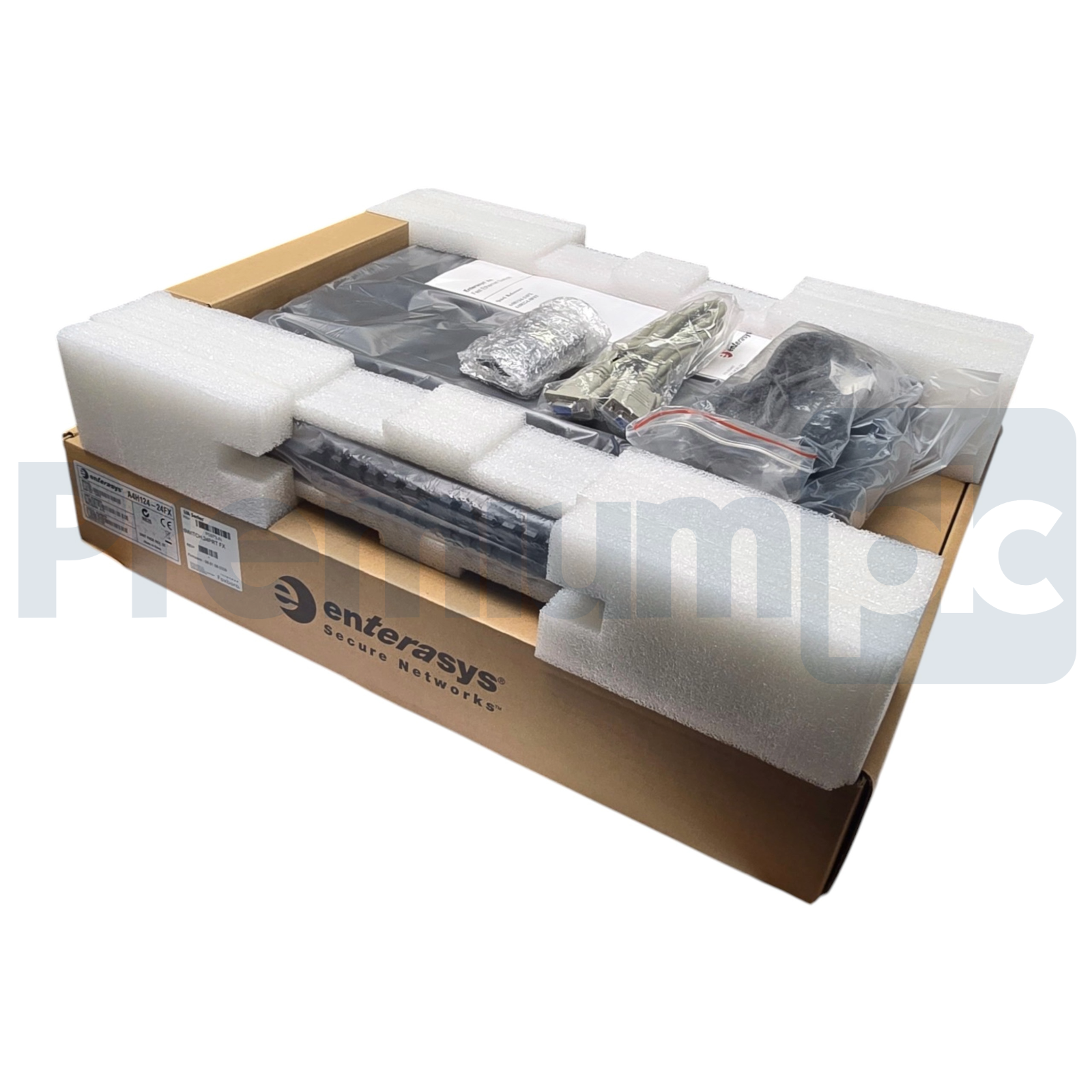 Used Foxboro Enterasys P0973JN 24-Port Fiber Managed Ethernet Switch A4H124-24FX NSMP