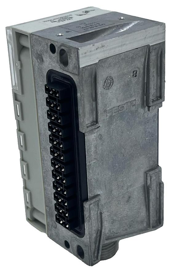 Used Festo CPX-AB-4-M12x2-5P-M3 (546997) with CPX-M-GE-EV Interlinking Block