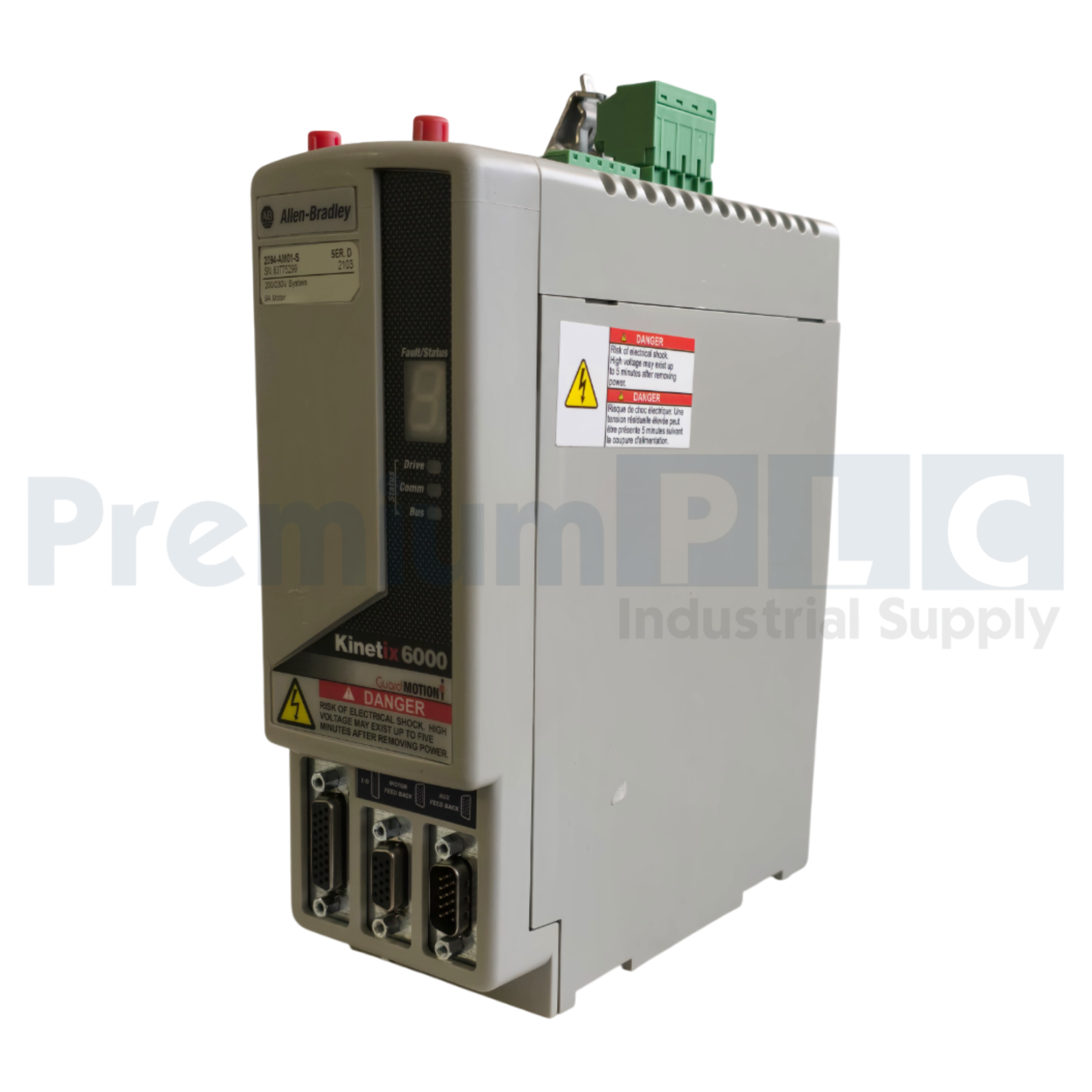 Used ALLEN BRADLEY 2094-AM01-S /D Kinetix 6000 9A AXIS MODULE 1.9kW 2094AM01S NSNP