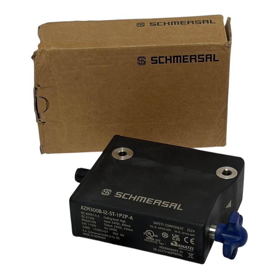 Schmersal AZM300B-12-ST-1P2P-A RFID Solenoid Interlock Safety Switch - NSMP