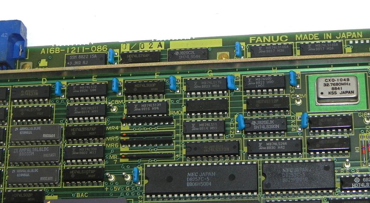 Used FANUC A16B-1211-0860/02A MEMORY MODULE A16B-1211-0860