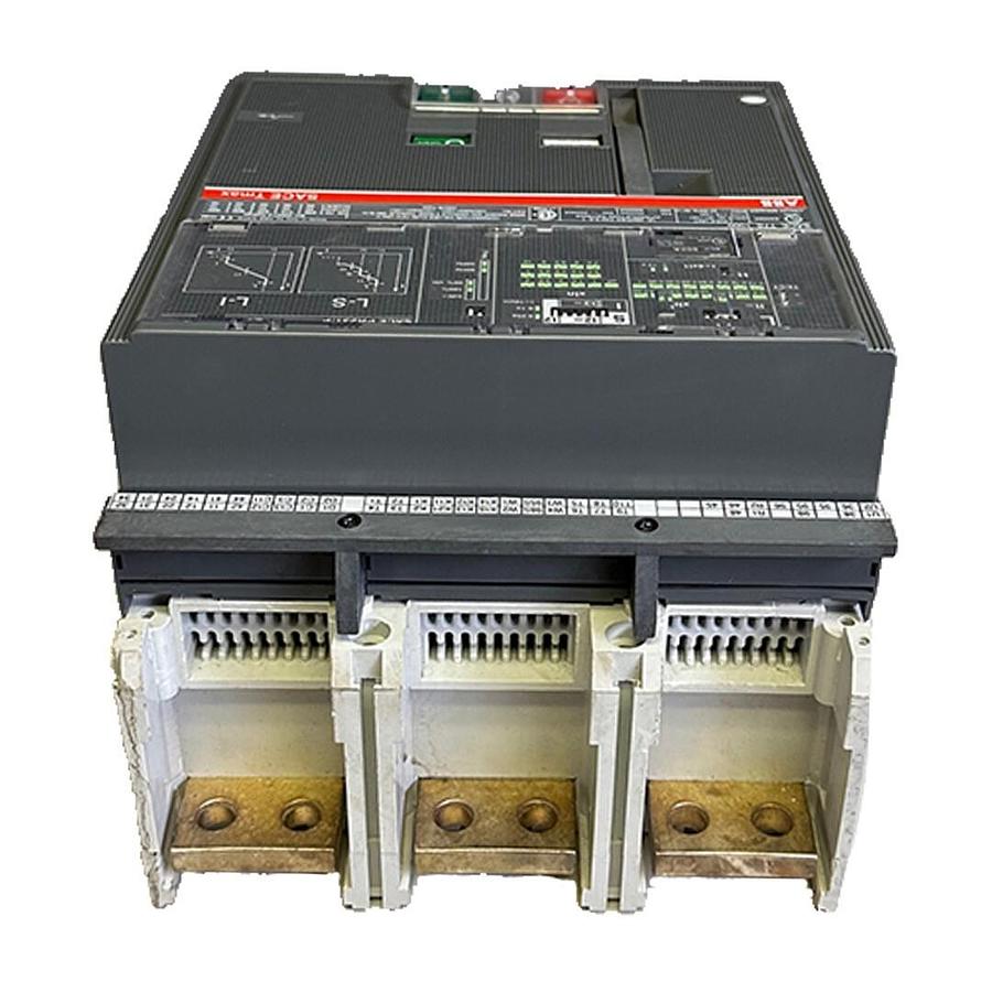 Used ABB SACE T7S 1000 Tmax CIRCUIT BREAKER 4-POLE 1SDA064776R1 W/ SACE PR231/P 800A