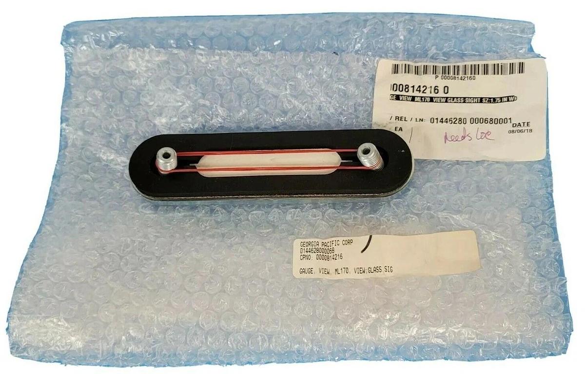 Used NEW GE VIEW ML170 VIEW GLASS SIGHT SZ: 1.75 IN WD